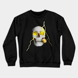 Floral Skull Crewneck Sweatshirt